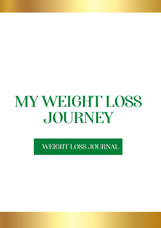 Weight Loss Journal eBook (editable)